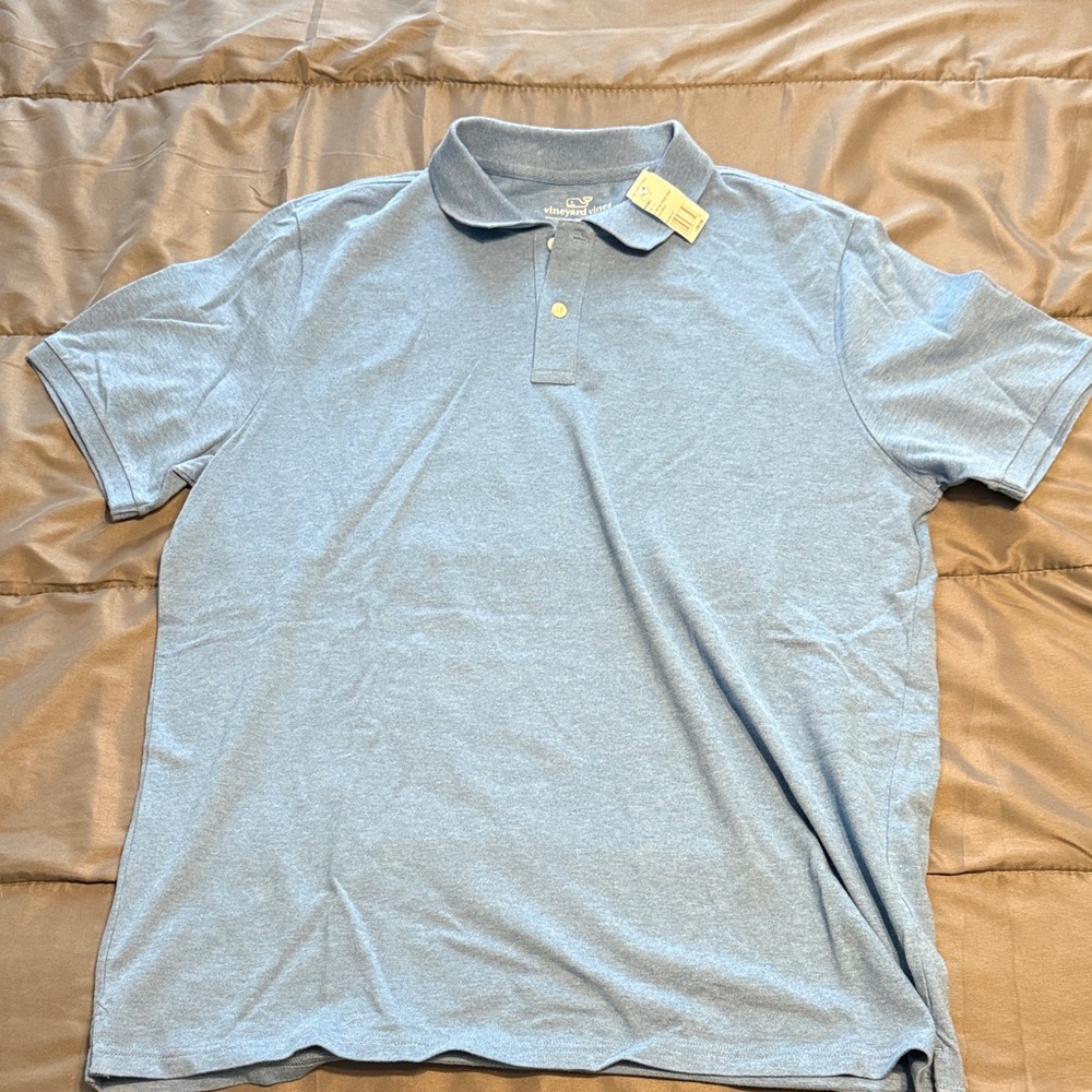 Vineyard Vines Stretch Pique Polo Shirt (L)